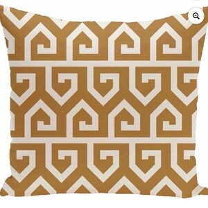 Simple Daisy 16x16in Keyed Up Geometric Print Pillow